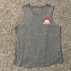Spiritual Gangster “be happy” tank - size large